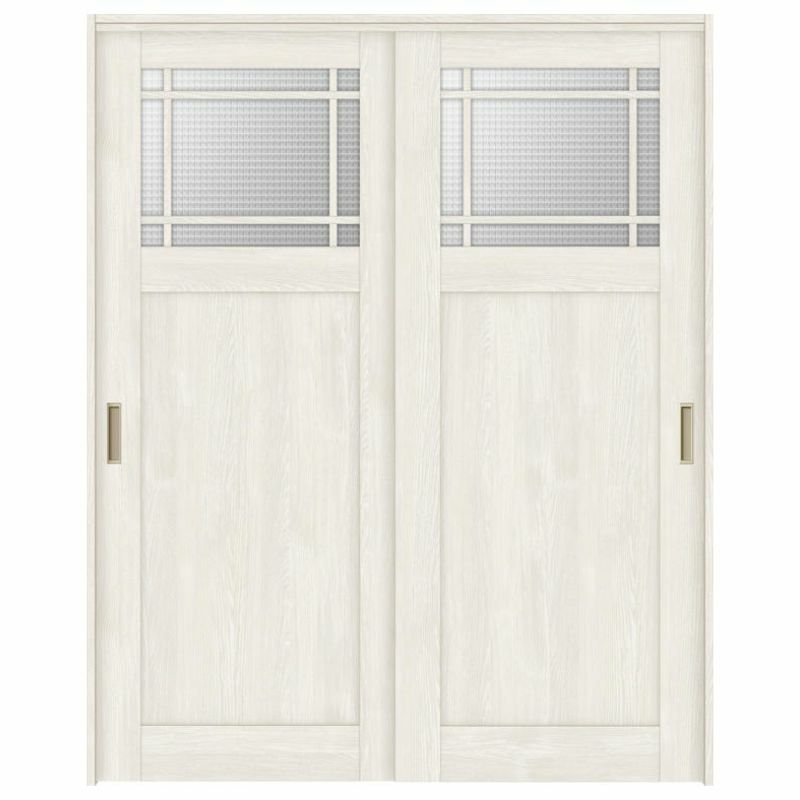 室内引戸 引き違い戸 2枚建 上吊方式 ラシッサS ガラスタイプ LGJ ノンケーシング枠 1620/1820 リクシル トステム 上吊り引違い戸 LIXIL/TOSTEM リビング建材 室内建具 戸 扉 ドア リフォーム DIY