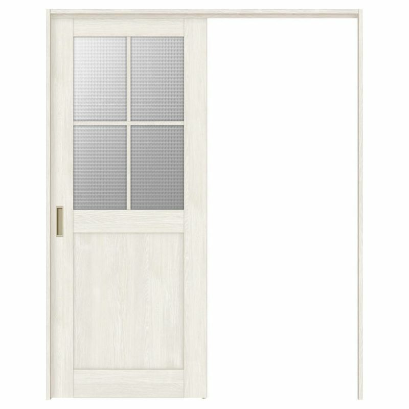 室内引戸 片引き戸 標準タイプ 上吊方式 ラシッサS ガラスタイプ LGH ケーシング付枠 1220/1320/1420/1620/1820 リクシル トステム 上吊り片引戸 LIXIL/TOSTEM リビング建材 室内建具 戸 扉 ドア リフォーム DIY