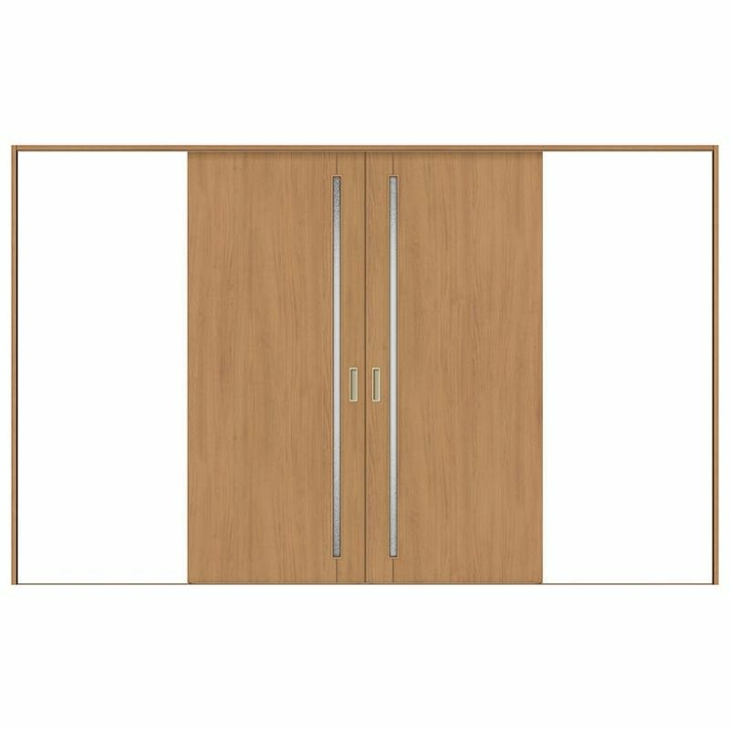 室内引戸 引分け戸 Vレール方式 ラシッサS ガラスタイプ LGC ケーシング付枠 3220 W3253×H2023mm リクシル トステム 引き分け戸 室内 ドア 引き戸 LIXIL/TOSTEM リビング建材 室内建具 戸 扉 ドア リフォーム DIY