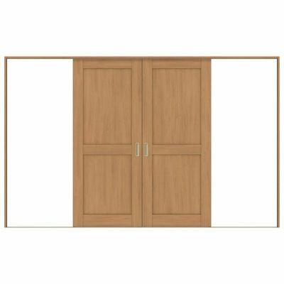 室内引戸 引分け戸 Vレール方式 ラシッサS パネルタイプ LAH ケーシング付枠 3220 W3253×H2023mm リクシル トステム 引き分け戸 室内 ドア 引き戸 LIXIL/TOSTEM リビング建材 室内建具 戸 扉 ドア リフォーム DIY