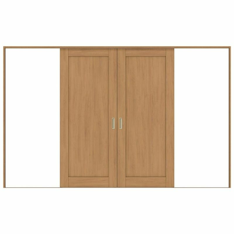 室内引戸 引分け戸 Vレール方式 ラシッサS パネルタイプ LAG ケーシング付枠 3220 W3253×H2023mm リクシル トステム 引き分け戸 室内 ドア 引き戸 LIXIL/TOSTEM リビング建材 室内建具 戸 扉 ドア リフォーム DIY