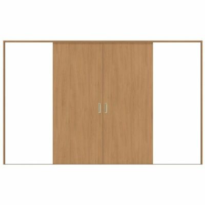 室内引戸 引分け戸 Vレール方式 ラシッサS パネルタイプ LAA ケーシング付枠 3220 W3253×H2023mm リクシル トステム 引き分け戸 室内 ドア 引き戸 LIXIL/TOSTEM リビング建材 室内建具 戸 扉 ドア リフォーム DIY