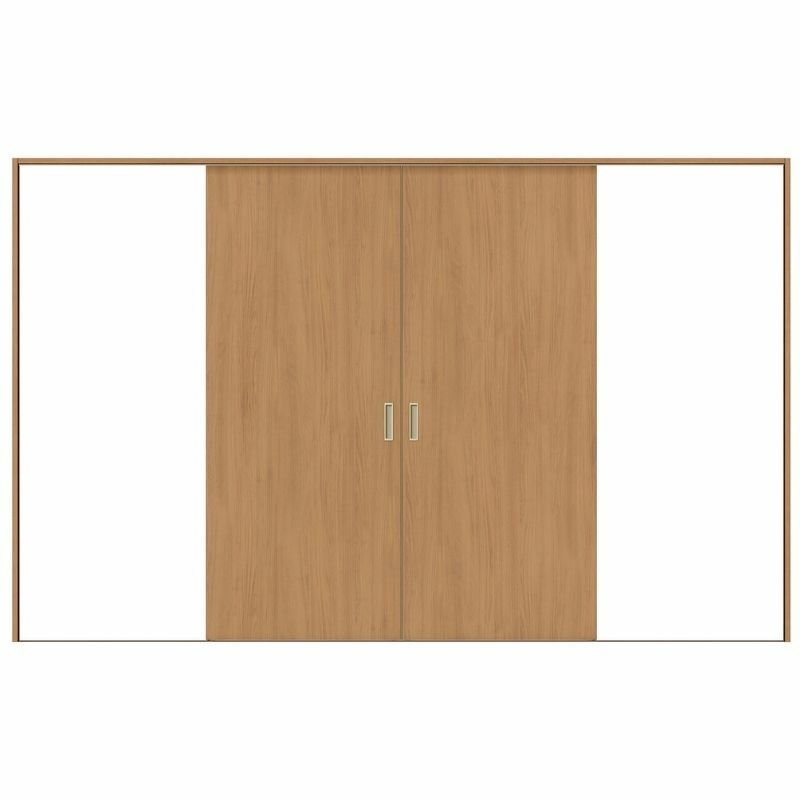 室内引戸 引分け戸 Vレール方式 ラシッサS パネルタイプ LAA ケーシング付枠 3220 W3253×H2023mm リクシル トステム 引き分け戸 室内 ドア 引き戸 LIXIL/TOSTEM リビング建材 室内建具 戸 扉 ドア リフォーム DIY