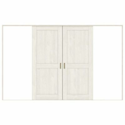 室内引戸 引分け戸 Vレール方式 ラシッサS パネルタイプ LAH ノンケーシング枠 3220 W3253×H2023mm リクシル トステム 引き分け戸 室内 ドア 引き戸 LIXIL/TOSTEM リビング建材 室内建具 戸 扉 ドア リフォーム DIY