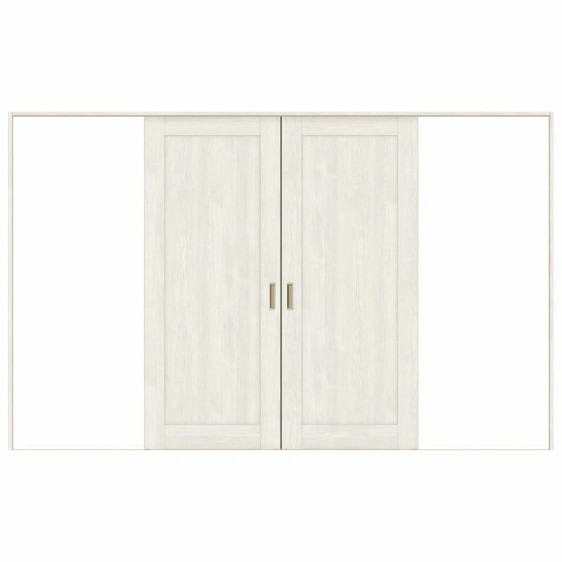 室内引戸 引分け戸 Vレール方式 ラシッサS パネルタイプ LAG ノンケーシング枠 3220 W3253×H2023mm リクシル トステム 引き分け戸 室内 ドア 引き戸 LIXIL/TOSTEM リビング建材 室内建具 戸 扉 ドア リフォーム DIY