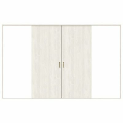 室内引戸 引分け戸 Vレール方式 ラシッサS パネルタイプ LAA ノンケーシング枠 3220 W3253×H2023mm リクシル トステム 引き分け戸 室内 ドア 引き戸 LIXIL/TOSTEM リビング建材 室内建具 戸 扉 ドア リフォーム DIY