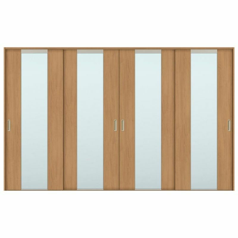 室内引戸 引き違い戸 4枚建 Vレール方式 ラシッサS ガラスタイプ LGN ケーシング付枠 3220 W3253×H2023mm リクシル トステム 引違い戸 ドア 引き戸 LIXIL/TOSTEM リビング建材 室内建具 戸 扉 ドア リフォーム DIY