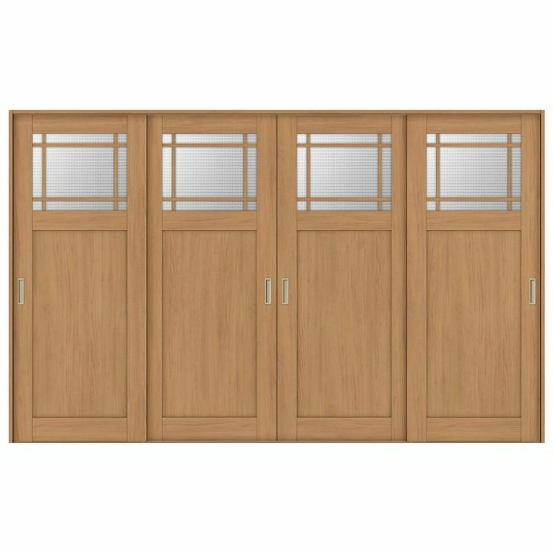 室内引戸 引き違い戸 4枚建 Vレール方式 ラシッサS ガラスタイプ LGJ ケーシング付枠 3220 W3253×H2023mm リクシル トステム 引違い戸 ドア 引き戸 LIXIL/TOSTEM リビング建材 室内建具 戸 扉 ドア リフォーム DIY