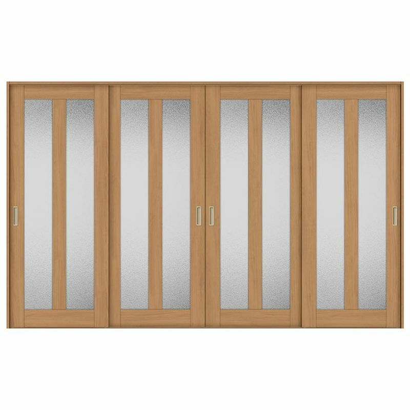 室内引戸 引き違い戸 4枚建 Vレール方式 ラシッサS ガラスタイプ LGG ケーシング付枠 3220 W3253×H2023mm リクシル トステム 引違い戸 ドア 引き戸 LIXIL/TOSTEM リビング建材 室内建具 戸 扉 ドア リフォーム DIY