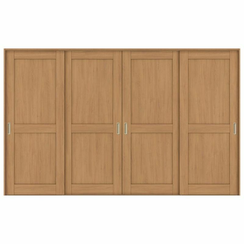 室内引戸 引き違い戸 4枚建 Vレール方式 ラシッサS パネルタイプ LAH ケーシング付枠 3220 W3253×H2023mm リクシル トステム 引違い戸 ドア 引き戸 LIXIL/TOSTEM リビング建材 室内建具 戸 扉 ドア リフォーム DIY