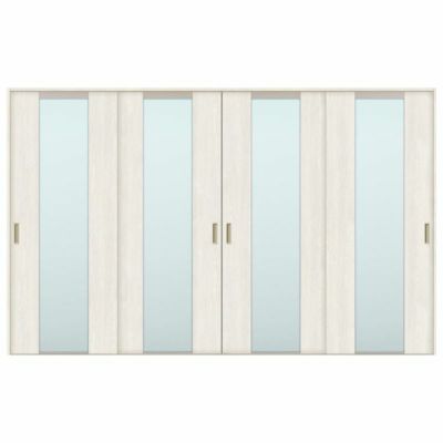 室内引戸 引き違い戸 4枚建 Vレール方式 ラシッサS ガラスタイプ LGN ノンケーシング枠 3220 W3253×H2023mm リクシル トステム 引違い戸 ドア 引き戸 LIXIL/TOSTEM リビング建材 室内建具 戸 扉 ドア リフォーム DIY