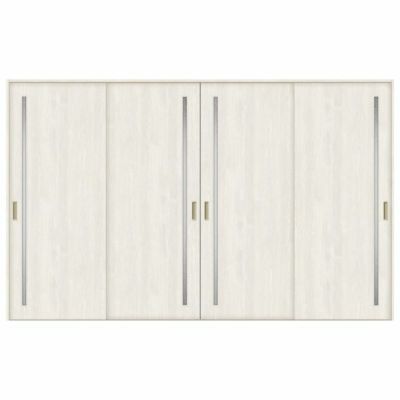 室内引戸 引き違い戸 4枚建 Vレール方式 ラシッサS ガラスタイプ LGC ノンケーシング枠 3220 W3253×H2023mm リクシル トステム 引違い戸 ドア 引き戸 LIXIL/TOSTEM リビング建材 室内建具 戸 扉 ドア リフォーム DIY