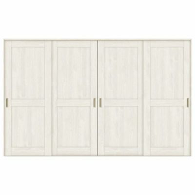 室内引戸 引き違い戸 4枚建 Vレール方式 ラシッサS パネルタイプ LAH ノンケーシング枠 3220 W3253×H2023mm リクシル トステム 引違い戸 ドア 引き戸 LIXIL/TOSTEM リビング建材 室内建具 戸 扉 ドア リフォーム DIY