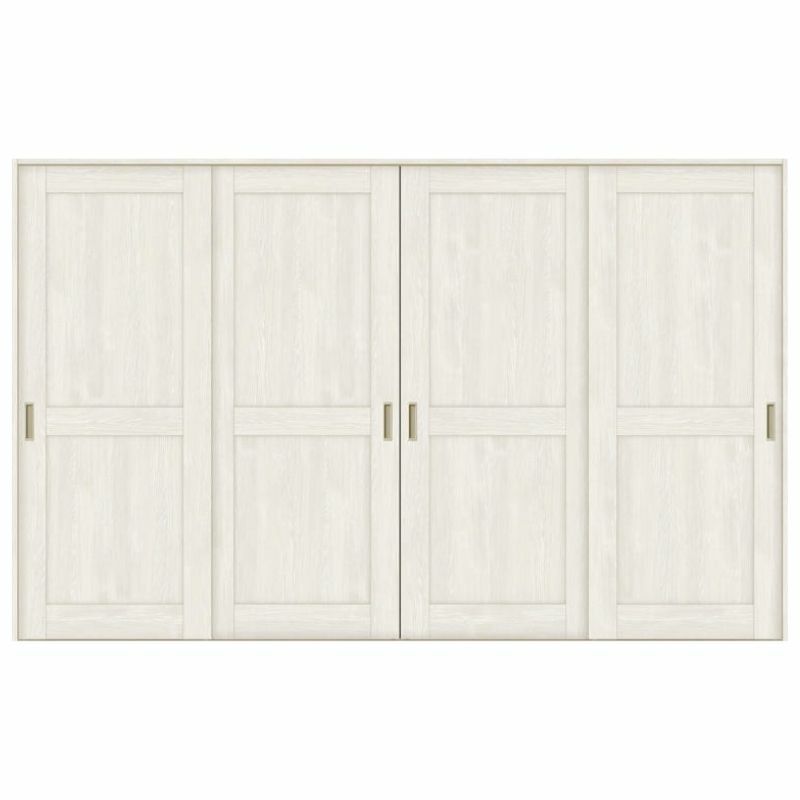 室内引戸 引き違い戸 4枚建 Vレール方式 ラシッサS パネルタイプ LAH ノンケーシング枠 3220 W3253×H2023mm リクシル トステム 引違い戸 ドア 引き戸 LIXIL/TOSTEM リビング建材 室内建具 戸 扉 ドア リフォーム DIY