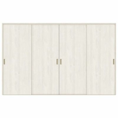 室内引戸 引き違い戸 4枚建 Vレール方式 ラシッサS パネルタイプ LAA ノンケーシング枠 3220 W3253×H2023mm リクシル トステム 引違い戸 ドア 引き戸 LIXIL/TOSTEM リビング建材 室内建具 戸 扉 ドア リフォーム DIY