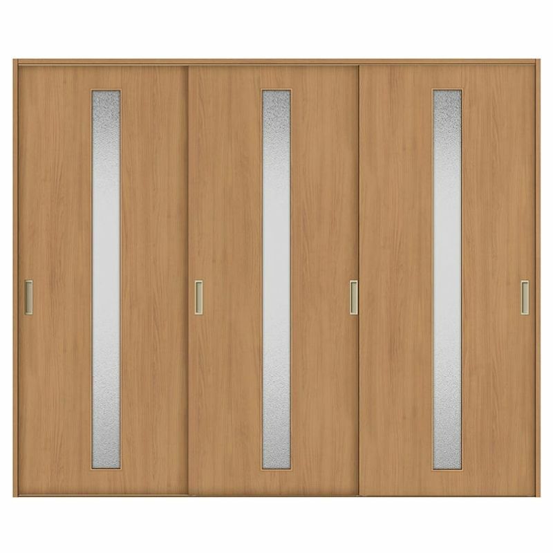 室内引戸 引き違い戸 3枚建 Vレール方式 ラシッサS ガラスタイプ LGA ケーシング付枠 2420 W2432×H2023mm リクシル トステム 引違い戸 ドア 引き戸 LIXIL/TOSTEM リビング建材 室内建具 戸 扉 ドア リフォーム DIY