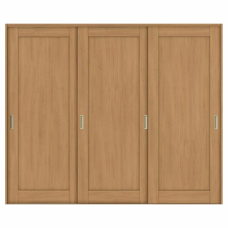 室内引戸 引き違い戸 3枚建 Vレール方式 ラシッサS パネルタイプ LAG ケーシング付枠 2420 W2432×H2023mm リクシル トステム 引違い戸 ドア 引き戸 LIXIL/TOSTEM リビング建材 室内建具 戸 扉 ドア リフォーム DIY