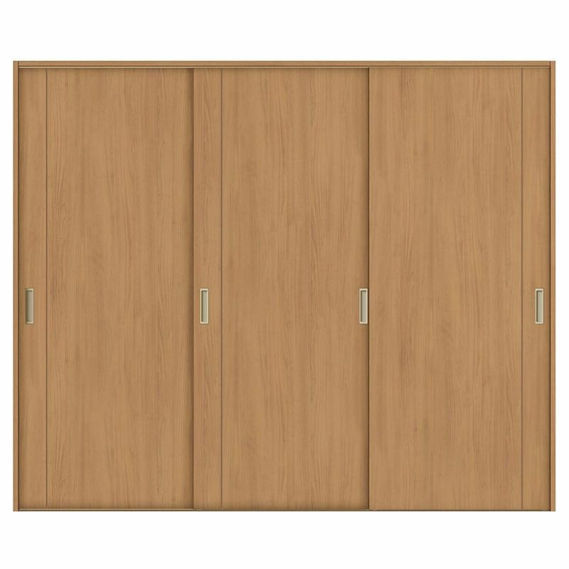 室内引戸 引き違い戸 3枚建 Vレール方式 ラシッサS パネルタイプ LAC ケーシング付枠 2420 W2432×H2023mm リクシル トステム 引違い戸 ドア 引き戸 LIXIL/TOSTEM リビング建材 室内建具 戸 扉 ドア リフォーム DIY