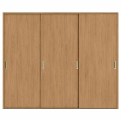 室内引戸 引き違い戸 3枚建 Vレール方式 ラシッサS パネルタイプ LAA ケーシング付枠 2420 W2432×H2023mm リクシル トステム 引違い戸 ドア 引き戸 LIXIL/TOSTEM リビング建材 室内建具 戸 扉 ドア リフォーム DIY