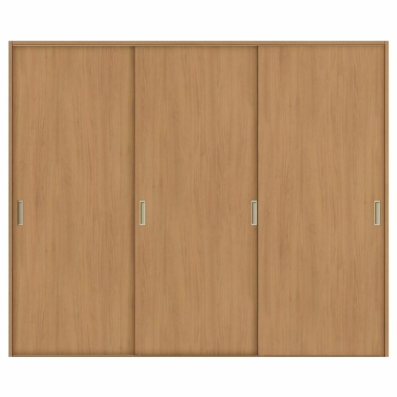 室内引戸 引き違い戸 3枚建 Vレール方式 ラシッサS パネルタイプ LAA ケーシング付枠 2420 W2432×H2023mm リクシル トステム 引違い戸 ドア 引き戸 LIXIL/TOSTEM リビング建材 室内建具 戸 扉 ドア リフォーム DIY