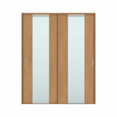 室内引戸 引き違い戸 2枚建 Vレール方式 ラシッサS ガラスタイプ LGN ケーシング付枠 1620/1820 リクシル トステム 引違い戸 ドア 引き戸 LIXIL/TOSTEM リビング建材 室内建具 戸 扉 ドア リフォーム DIY