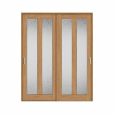 室内引戸 引き違い戸 2枚建 Vレール方式 ラシッサS ガラスタイプ LGG ケーシング付枠 1620/1820 リクシル トステム 引違い戸 ドア 引き戸 LIXIL/TOSTEM リビング建材 室内建具 戸 扉 ドア リフォーム DIY