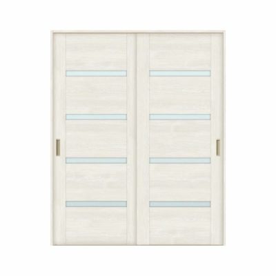 室内引戸 引き違い戸 2枚建 Vレール方式 ラシッサS ガラスタイプ LGR ノンケーシング枠 1620/1820 リクシル トステム 引違い戸 ドア 引き戸 LIXIL/TOSTEM リビング建材 室内建具 戸 扉 ドア リフォーム DIY