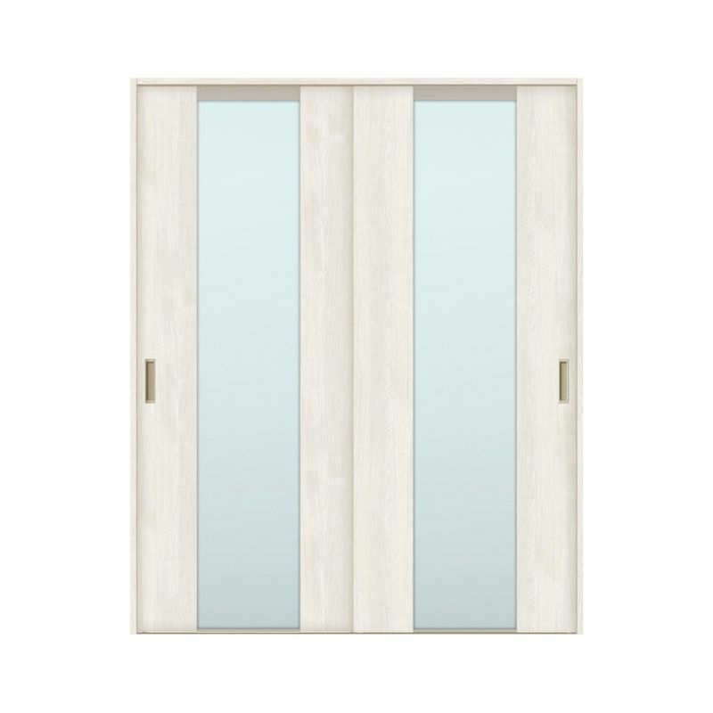 室内引戸 引き違い戸 2枚建 Vレール方式 ラシッサS ガラスタイプ LGN ノンケーシング枠 1620/1820 リクシル トステム 引違い戸 ドア 引き戸 LIXIL/TOSTEM リビング建材 室内建具 戸 扉 ドア リフォーム DIY