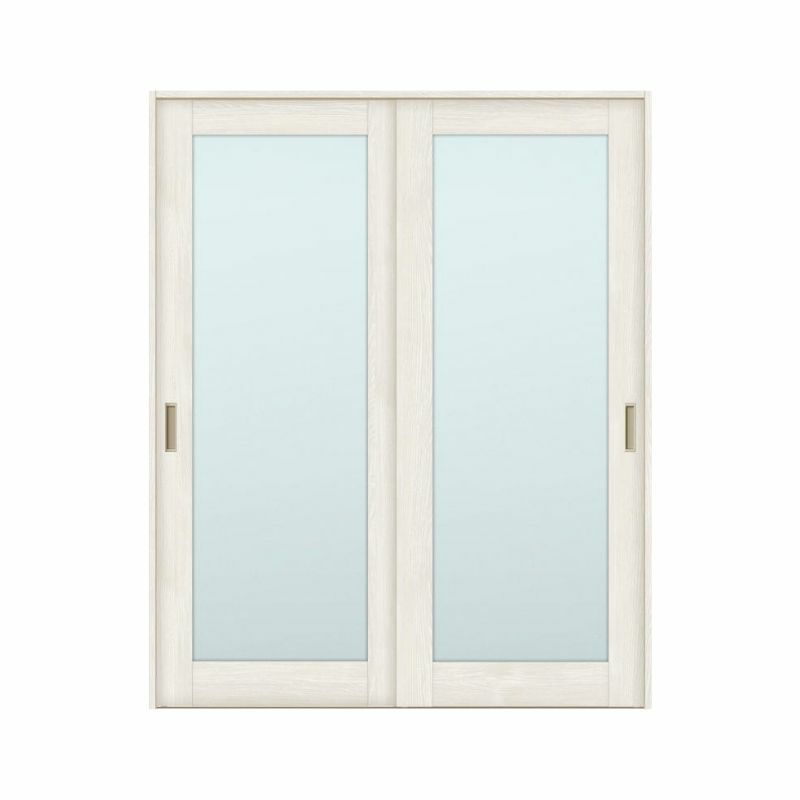 室内引戸 引き違い戸 2枚建 Vレール方式 ラシッサS ガラスタイプ LGK ノンケーシング枠 1620/1820 リクシル トステム 引違い戸 ドア 引き戸 LIXIL/TOSTEM リビング建材 室内建具 戸 扉 ドア リフォーム DIY