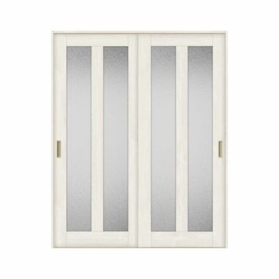 室内引戸 引き違い戸 2枚建 Vレール方式 ラシッサS ガラスタイプ LGG ノンケーシング枠 1620/1820 リクシル トステム 引違い戸 ドア 引き戸 LIXIL/TOSTEM リビング建材 室内建具 戸 扉 ドア リフォーム DIY