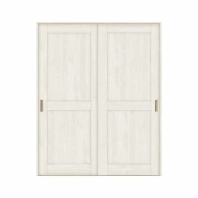 室内引戸 引き違い戸 2枚建 Vレール方式 ラシッサS パネルタイプ LAH ノンケーシング枠 1620/1820 リクシル トステム 引違い戸 ドア 引き戸 LIXIL/TOSTEM リビング建材 室内建具 戸 扉 ドア リフォーム DIY