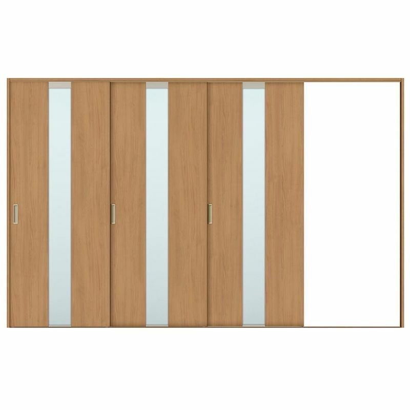 室内引戸 片引き戸 3枚建 Vレール方式 ラシッサS ガラスタイプ LGM ケーシング付枠 3220 W3220×H2023mm リクシル トステム 片引戸 ドア リフォーム LIXIL/TOSTEM リビング建材 室内建具 戸 扉 ドア リフォーム DIY