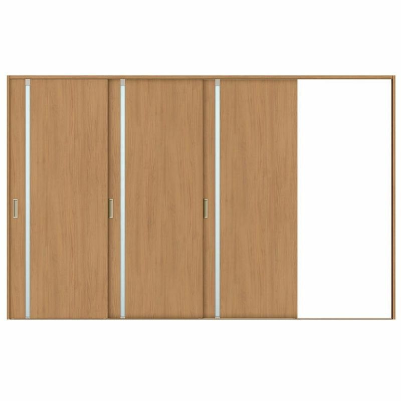 室内引戸 片引き戸 3枚建 Vレール方式 ラシッサS ガラスタイプ LGL ケーシング付枠 3220 W3220×H2023mm リクシル トステム 片引戸 ドア リフォーム LIXIL/TOSTEM リビング建材 室内建具 戸 扉 ドア リフォーム DIY