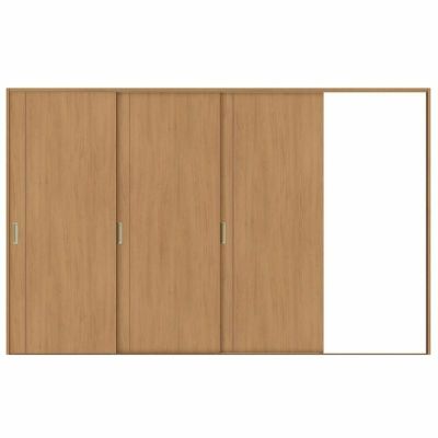 室内引戸 片引き戸 3枚建 Vレール方式 ラシッサS パネルタイプ LAC ケーシング付枠 3220 W3220×H2023mm リクシル トステム 片引戸 ドア リフォーム LIXIL/TOSTEM リビング建材 室内建具 戸 扉 ドア リフォーム DIY