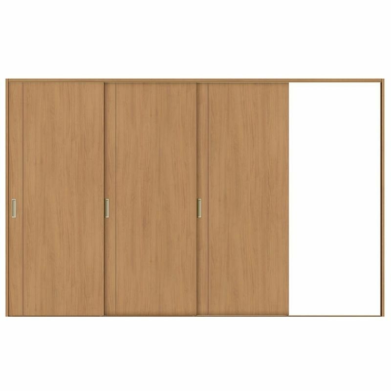 室内引戸 片引き戸 3枚建 Vレール方式 ラシッサS パネルタイプ LAC ケーシング付枠 3220 W3220×H2023mm リクシル トステム 片引戸 ドア リフォーム LIXIL/TOSTEM リビング建材 室内建具 戸 扉 ドア リフォーム DIY