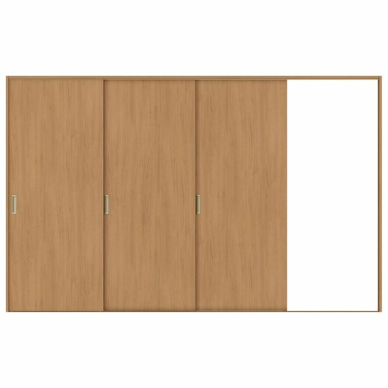 室内引戸 片引き戸 3枚建 Vレール方式 ラシッサS パネルタイプ LAA ケーシング付枠 3220 W3220×H2023mm リクシル トステム 片引戸 ドア リフォーム LIXIL/TOSTEM リビング建材 室内建具 戸 扉 ドア リフォーム DIY