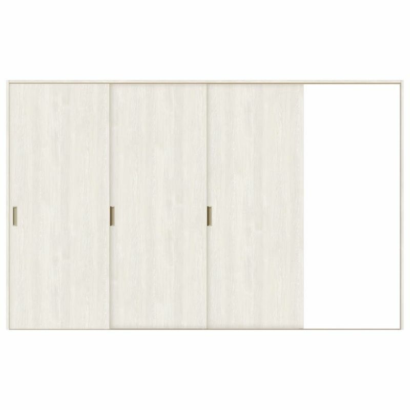 室内引戸 片引き戸 3枚建 Vレール方式 ラシッサS パネルタイプ LAA ノンケーシング枠 3220 W3220×H2023mm リクシル トステム 片引戸 ドア リフォーム LIXIL/TOSTEM リビング建材 室内建具 戸 扉 ドア リフォーム DIY