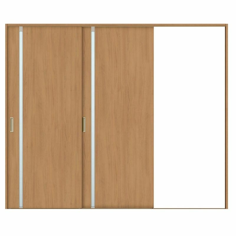 室内引戸 片引き戸 2枚建 Vレール方式 ラシッサS ガラスタイプ LGL ケーシング付枠 2420 W2432×H2023mm リクシル トステム 片引戸 ドア LIXIL/TOSTEM リビング建材 室内建具 戸 扉 ドア リフォーム DIY