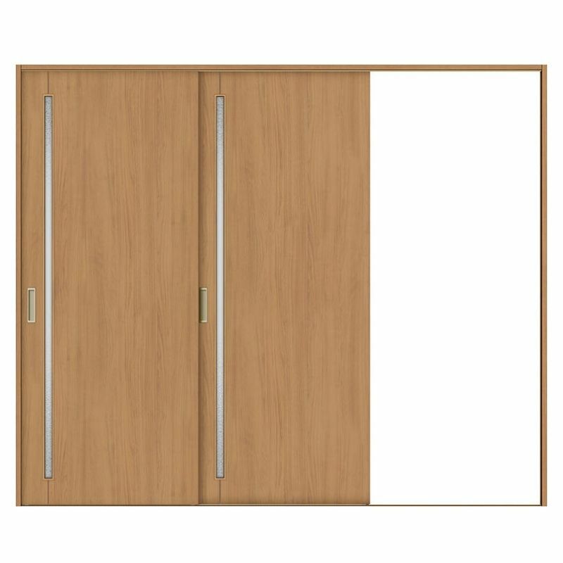 室内引戸 片引き戸 2枚建 Vレール方式 ラシッサS ガラスタイプ LGC ケーシング付枠 2420 W2432×H2023mm リクシル トステム 片引戸 ドア LIXIL/TOSTEM リビング建材 室内建具 戸 扉 ドア リフォーム DIY