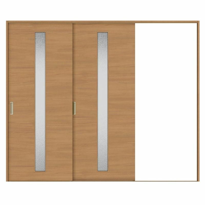 室内引戸 片引き戸 2枚建 Vレール方式 ラシッサS ガラスタイプ LGB ケーシング付枠 2420 W2432×H2023mm リクシル トステム 片引戸 ドア LIXIL/TOSTEM リビング建材 室内建具 戸 扉 ドア リフォーム DIY