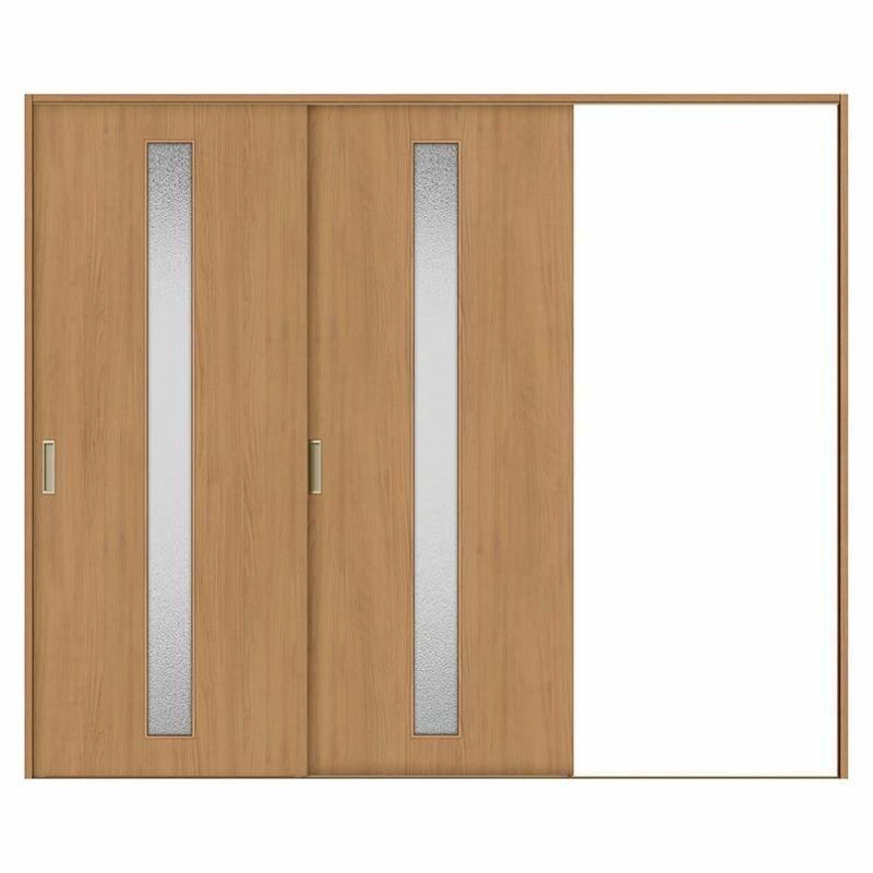 室内引戸 片引き戸 2枚建 Vレール方式 ラシッサS ガラスタイプ LGA ケーシング付枠 2420 W2432×H2023mm リクシル トステム 片引戸 ドア LIXIL/TOSTEM リビング建材 室内建具 戸 扉 ドア リフォーム DIY