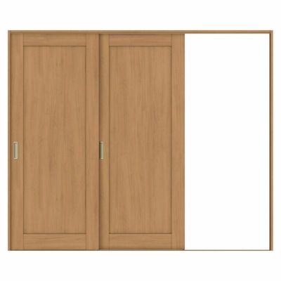 室内引戸 片引き戸 2枚建 Vレール方式 ラシッサS パネルタイプ LAG ケーシング付枠 2420 W2432×H2023mm リクシル トステム 片引戸 ドア LIXIL/TOSTEM リビング建材 室内建具 戸 扉 ドア リフォーム DIY