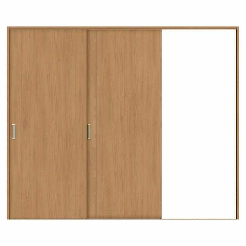 室内引戸 片引き戸 2枚建 Vレール方式 ラシッサS パネルタイプ LAC ケーシング付枠 2420 W2432×H2023mm リクシル トステム 片引戸 ドア LIXIL/TOSTEM リビング建材 室内建具 戸 扉 ドア リフォーム DIY