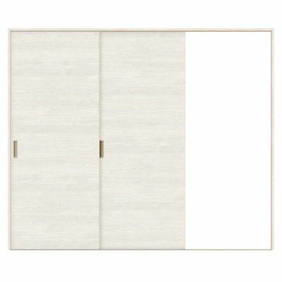 室内引戸 片引き戸 2枚建 Vレール方式 ラシッサS パネルタイプ LAB ノンケーシング枠 2420 W2432×H2023mm リクシル トステム 片引戸 ドア LIXIL/TOSTEM リビング建材 室内建具 戸 扉 ドア リフォーム DIY