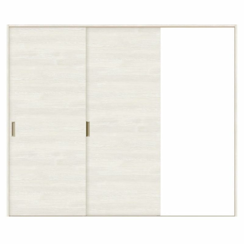 室内引戸 片引き戸 2枚建 Vレール方式 ラシッサS パネルタイプ LAB ノンケーシング枠 2420 W2432×H2023mm リクシル トステム 片引戸 ドア LIXIL/TOSTEM リビング建材 室内建具 戸 扉 ドア リフォーム DIY