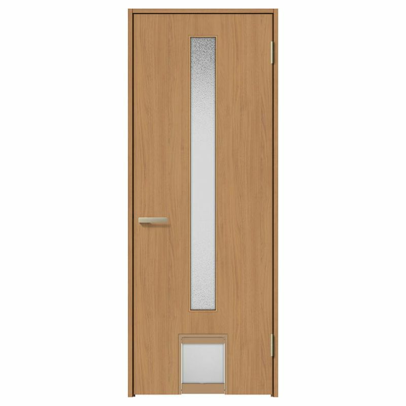 ペットドア付室内ドア ラシッサS LGA ケーシング付枠 0720 W780×H2023mm ガラス入りドア 錠付き/錠なし リクシル LIXIL 小型/中型 ペットドア 屋内 セミオーダー 建具 ドア 木製 おしゃれ 室内ドア 交換 リフォーム DIY 【リフォームおたすけDIY】