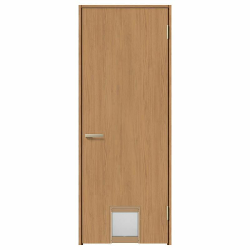 ペットドア付室内ドア ラシッサS LAA ケーシング付枠 0720 W780×H2023mm パネルドア 錠付き/錠なし リクシル LIXIL 小型/中型 ペットドア 屋内 セミオーダー 建具 ドア 木製 おしゃれ 室内ドア 交換 リフォーム DIY 【リフォームおたすけDIY】