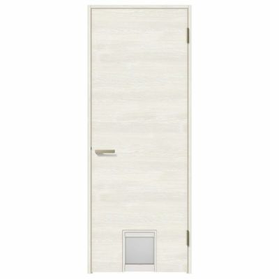 ペットドア付室内ドア ラシッサS LAB ノンケーシング枠 0720 W780×H2023mm パネルドア 錠付き/錠なし リクシル LIXIL 小型/中型 ペットドア付き 屋内 セミオーダー 建具 ドア 木製 おしゃれ 室内ドア 交換 リフォーム DIY 【リフォームおたすけDIY】