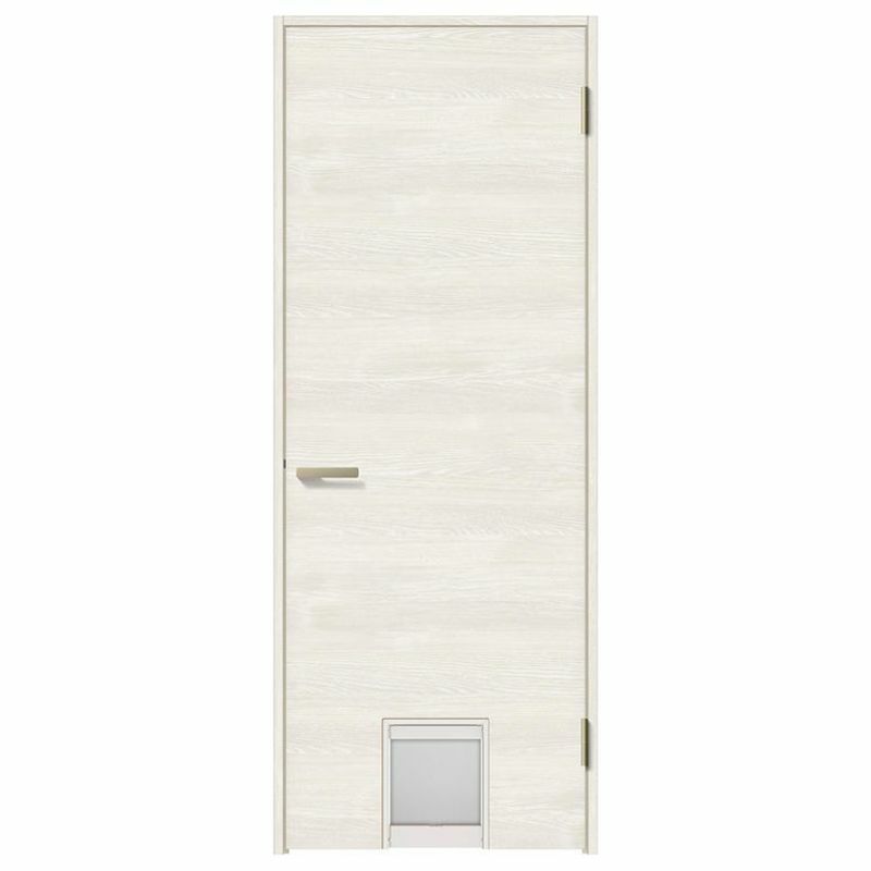 ペットドア付室内ドア ラシッサS LAB ノンケーシング枠 0720 W780×H2023mm パネルドア 錠付き/錠なし リクシル LIXIL 小型/中型 ペットドア付き 屋内 セミオーダー 建具 ドア 木製 おしゃれ 室内ドア 交換 リフォーム DIY 【リフォームおたすけDIY】