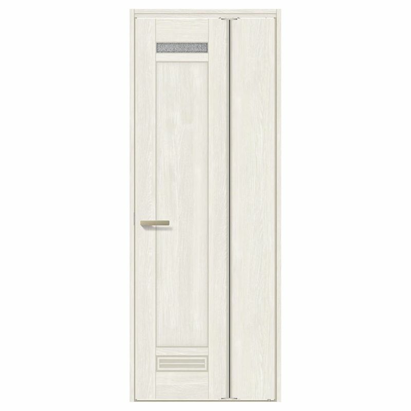 中折ドア ラシッサS トイレドア LYC ノンケーシング枠 05520/0720 錠付き/錠なし リクシル LIXIL 中折れ戸 屋内 セミオーダー 建具 ドア 木製 おしゃれ 室内ドア 交換 リフォーム DIY 【リフォームおたすけDIY】